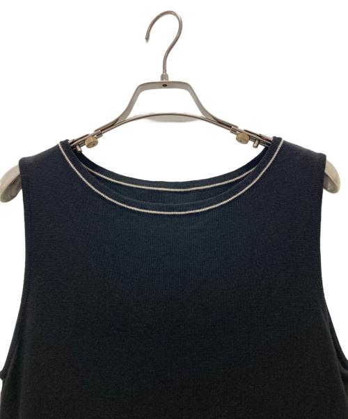 FOXEY（フォクシー）FOXEY (フォクシー) ノースリーブワンピース ブラック サイズ:40の古着・服飾アイテム
