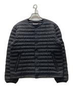 ORCIVALオーシバル）の古着「インナーダウンクルーネックジャケット INNER DOWN JACKET」｜ブラック