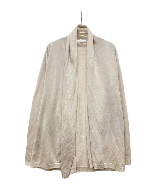 JOHN SMEDLEY（ジョンスメドレー）JOHN SMEDLEY (ジョンスメドレー) ガウンカーディガン ベージュ サイズ:Sの古着・服飾アイテム