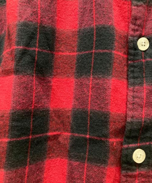 stussy（ステューシー）stussy (ステューシー) チェックシャツ レッド サイズ:Mの古着・服飾アイテム