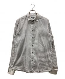 ALEXANDER McQUEEN（アレキサンダーマックイーン）の古着「ストライプシャツ」｜グレー
