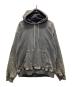 DIESEL（ディーゼル）の古着「プルオーバーパーカー/D-Um-Rib Track Denim Hoodie」｜グレー