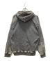 DIESEL (ディーゼル) プルオーバーパーカー/D-Um-Rib Track Denim Hoodie グレー サイズ:S：12000円
