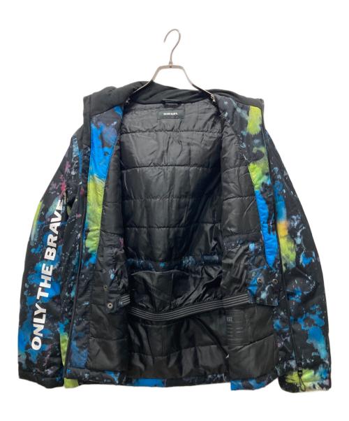 DIESEL（ディーゼル）DIESEL (ディーゼル) 中綿ジャケット ブラック サイズ:14の古着・服飾アイテム