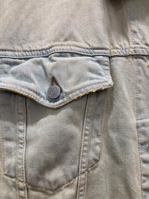 Acne studios（アクネ ストゥディオズ）Acne studios (アクネ ストゥディオズ) ブリーチデザインデニムジャケット インディゴ サイズ:Mの古着・服飾アイテム