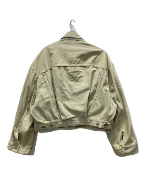 Acne studios（アクネ ストゥディオズ）Acne studios (アクネ ストゥディオズ) ブリーチデザインデニムジャケット インディゴ サイズ:Mの古着・服飾アイテム