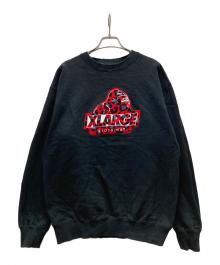 X-LARGE（エクストララージ）の古着「スウェット」｜ブラック