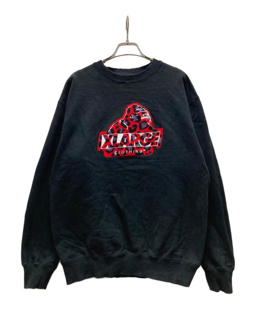 X-LARGE（エクストララージ）X-LARGE (エクストララージ) スウェット ブラック サイズ:Mの古着・服飾アイテム