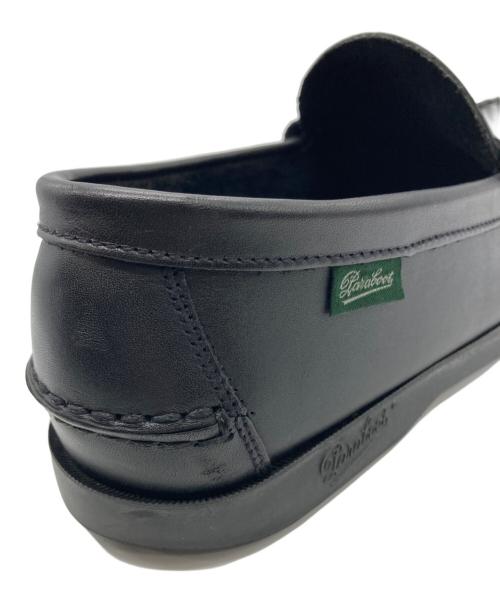 PARABOOT（パラブーツ）PARABOOT (パラブーツ) CORAUX コインローファー ブラック サイズ:６の古着・服飾アイテム