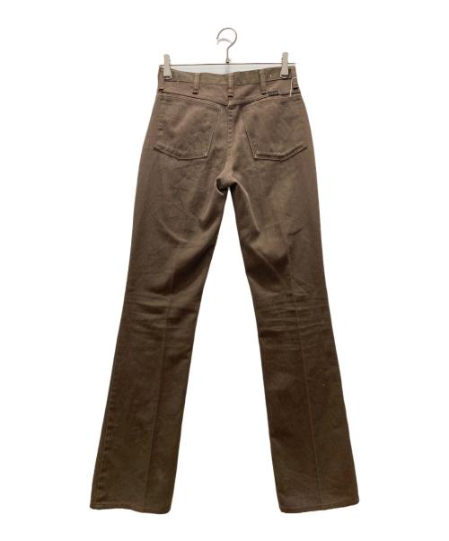 Wrangler（ラングラー）Wrangler (ラングラー) フレアパンツ ブラウン サイズ:29の古着・服飾アイテム