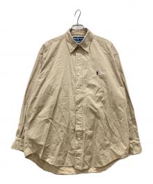 RALPH LAUREN（ラルフローレン）の古着「ボタンダウンシャツ」｜ブラウン