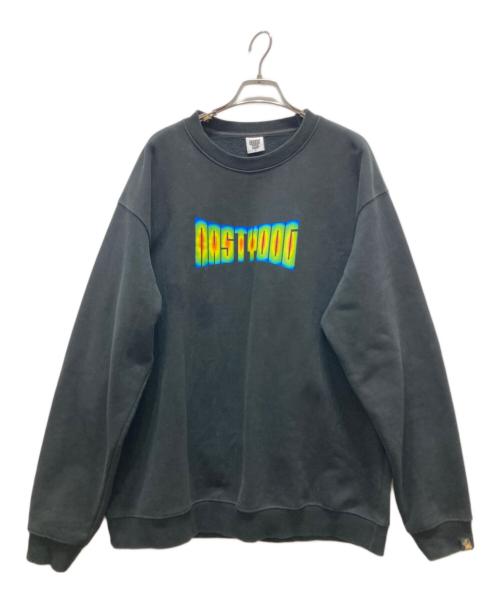 NASTY DOG（ナスティー ドッグ）nasty dog (ナスティー ドッグ) スウェット ブラック サイズ:XLの古着・服飾アイテム