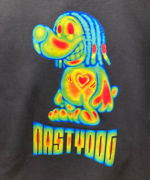 NASTY DOG（ナスティー ドッグ）nasty dog (ナスティー ドッグ) スウェット ブラック サイズ:XLの古着・服飾アイテム