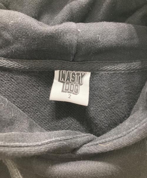 NASTY DOG（ナスティー ドッグ）nasty dog (ナスティー ドッグ) パーカー ブラック サイズ:２の古着・服飾アイテム