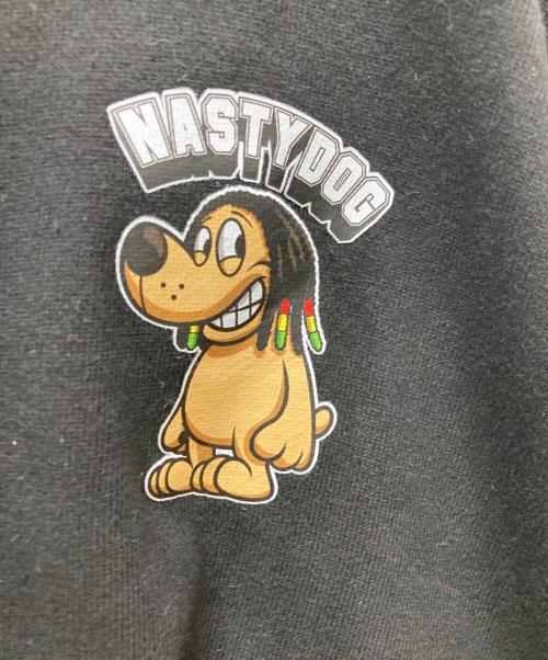 NASTY DOG（ナスティー ドッグ）nasty dog (ナスティー ドッグ) パーカー ブラック サイズ:２の古着・服飾アイテム