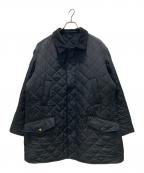 Barbourバブアー）の古着「BARDON キルティングコート」｜ブラック