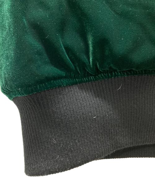 VANS（ヴァンズ）VANS (ヴァンズ) BILLY’S (ビリーズ) リバーシブル ベロア中綿ベスト グリーン サイズ:Lの古着・服飾アイテム