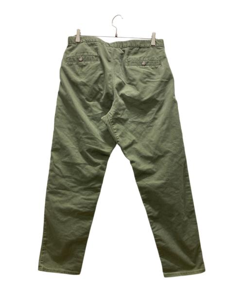 THE NORTHFACE PURPLELABEL（ザ・ノースフェイス パープルレーベル）THE NORTHFACE PURPLELABEL (ザ・ノースフェイス パープルレーベル) STRETCH TWILL TAPERED PANTS グリーン サイズ:34の古着・服飾アイテム
