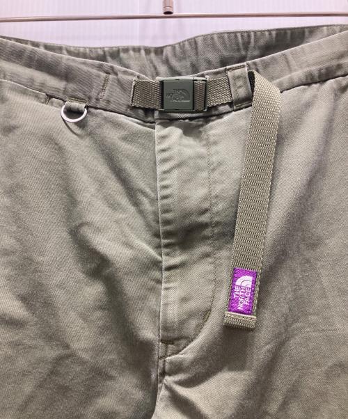 THE NORTHFACE PURPLELABEL（ザ・ノースフェイス パープルレーベル）THE NORTHFACE PURPLELABEL (ザ・ノースフェイス パープルレーベル) STRETCH TWILL TAPERED PANTS グリーン サイズ:34の古着・服飾アイテム