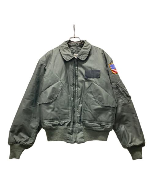 ALPHA（アルファ）ALPHA (アルファ) CWU-45/P フライトジャケット/JACKET, FLYER'S, COLD WEATHER, 45/P カーキ サイズ:Mの古着・服飾アイテム