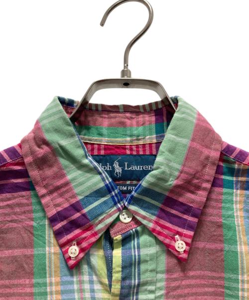 RALPH LAUREN（ラルフローレン）RALPH LAUREN (ラルフローレン) マドラスチェックシャツ マルチカラー サイズ:Sの古着・服飾アイテム