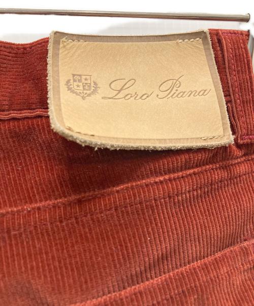 LORO PIANA（ロロピアーナ）LORO PIANA (ロロピアーナ) コーデュロイパンツ ボルドー サイズ:W34の古着・服飾アイテム