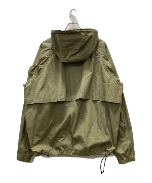 kelen（ケレン）kelen (ケレン) BIG POCKET HOODED JACKET グリーン サイズ:42の古着・服飾アイテム