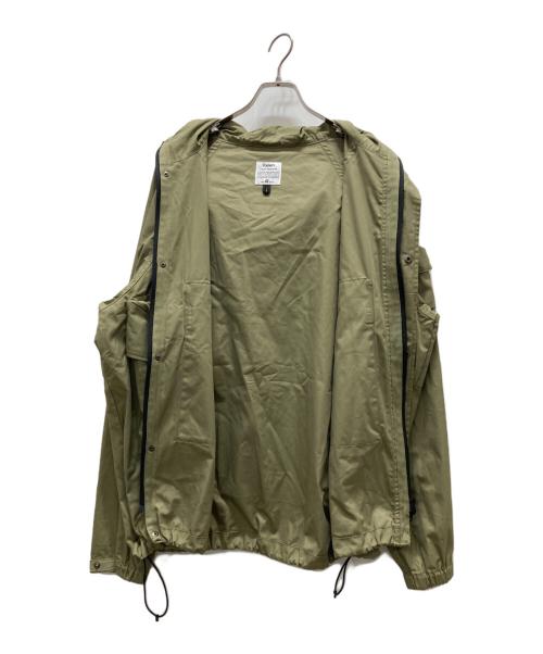 kelen（ケレン）kelen (ケレン) BIG POCKET HOODED JACKET グリーン サイズ:42の古着・服飾アイテム