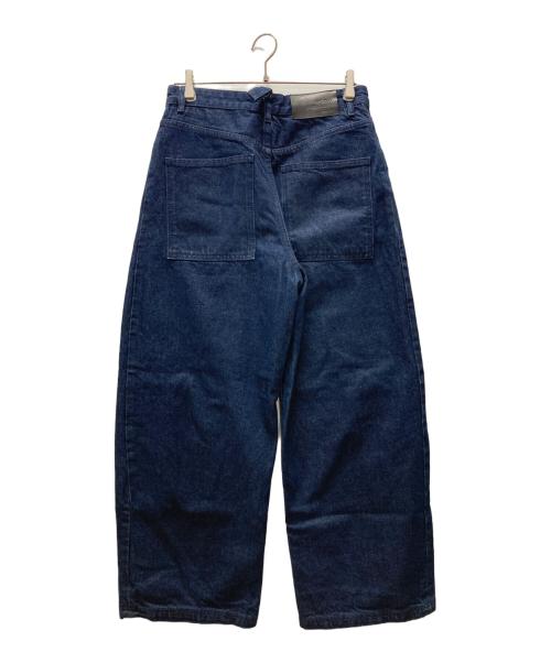 STUDIO NICHOLSON（スタジオ ニコルソン）STUDIO NICHOLSON (スタジオ ニコルソン) ZARA (ザラ) デニムパンツ ネイビー サイズ:36の古着・服飾アイテム