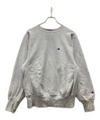 Champion REVERSE WEAVEチャンピオン リバース ウィーブ）の古着「90's 目ありリバースウィーブスウェット」｜グレー
