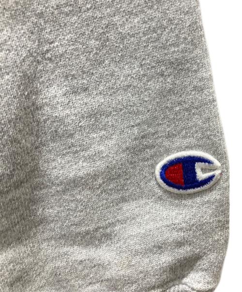 Champion REVERSE WEAVE（チャンピオン リバース ウィーブ）Champion REVERSE WEAVE (チャンピオン リバース ウィーブ) 90's 目ありリバースウィーブスウェット グレー サイズ:Mの古着・服飾アイテム