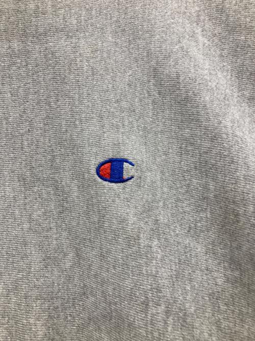 Champion REVERSE WEAVE（チャンピオン リバース ウィーブ）Champion REVERSE WEAVE (チャンピオン リバース ウィーブ) 90's 目ありリバースウィーブスウェット グレー サイズ:Mの古着・服飾アイテム