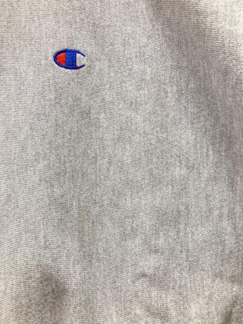 Champion REVERSE WEAVE（チャンピオン リバース ウィーブ）Champion REVERSE WEAVE (チャンピオン リバース ウィーブ) 90's 目ありリバースウィーブスウェット グレー サイズ:Mの古着・服飾アイテム
