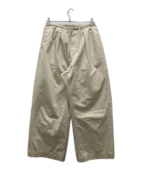 ORCIVAL（オーシバル）ORCIVAL (オーシバル) コットンナイロンバイオピーチイージーパンツ ホワイト サイズ:1の古着・服飾アイテム