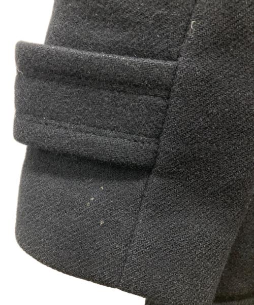 BURBERRY BLUE LABEL（バーバリー ブルー レーベル）BURBERRY BLUE LABEL (バーバリー ブルー レーベル) ノヴァチェックライナー Pコート ブラック サイズ:38の古着・服飾アイテム