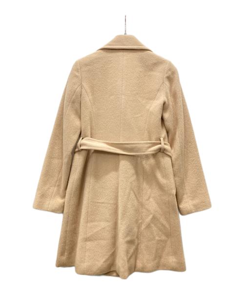 BURBERRY BLUE LABEL（バーバリー ブルー レーベル）BURBERRY BLUE LABEL (バーバリー ブルー レーベル) ノヴァチェックライナー Pコート ブラウン サイズ:38の古着・服飾アイテム