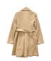 BURBERRY BLUE LABEL (バーバリー ブルー レーベル) ノヴァチェックライナー Pコート ブラウン サイズ:38：12000円