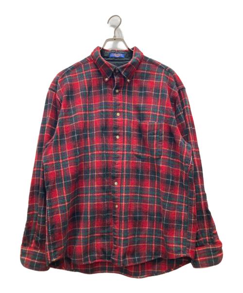 PENDLETON（ペンドルトン）PENDLETON (ペンドルトン) チェックネルシャツ レッド サイズ:XLの古着・服飾アイテム