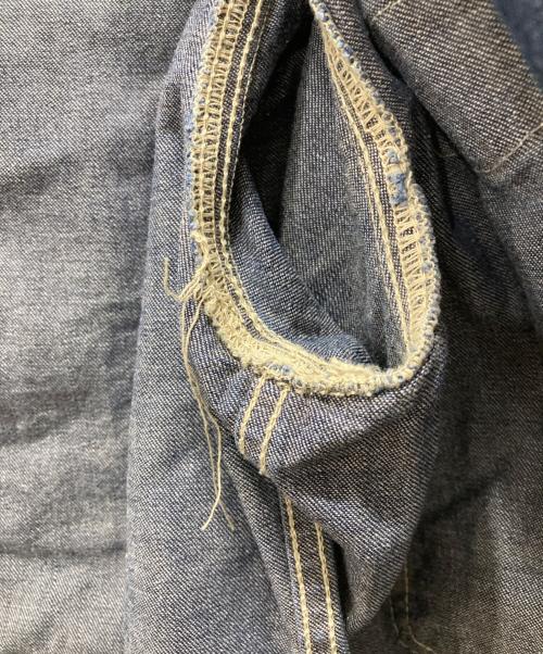 Hysteric Glamour（ヒステリックグラマー）Hysteric Glamour (ヒステリックグラマー) ロゴワッペン KINKY JEANS デニムジャケット インディゴ サイズ:FREEの古着・服飾アイテム