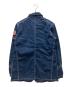 Hysteric Glamour (ヒステリックグラマー) ロゴワッペン KINKY JEANS デニムジャケット インディゴ サイズ:FREE：11000円