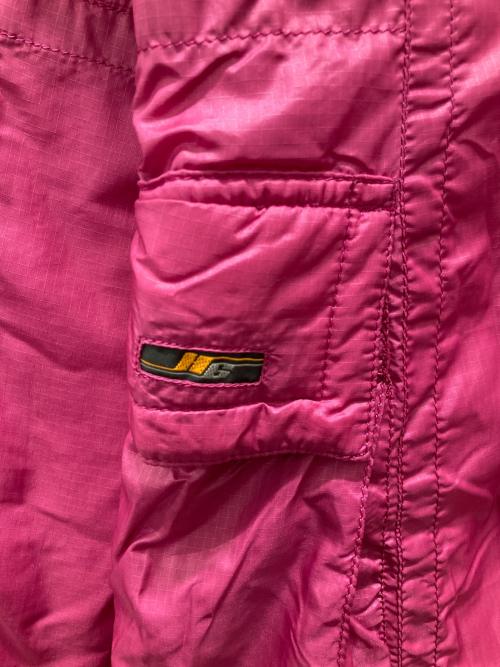Hysteric Glamour（ヒステリックグラマー）Hysteric Glamour (ヒステリックグラマー) ロゴ袖プリマロフト中綿ジャケット ショッキングピンク サイズ:Fの古着・服飾アイテム
