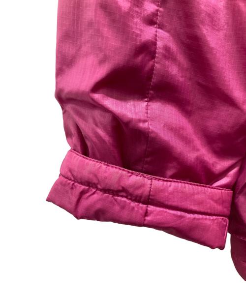 Hysteric Glamour（ヒステリックグラマー）Hysteric Glamour (ヒステリックグラマー) ロゴ袖プリマロフト中綿ジャケット ショッキングピンク サイズ:Fの古着・服飾アイテム
