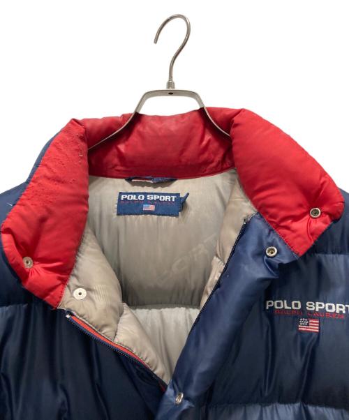 POLO SPORT（ポロスポーツ）POLO SPORT (ポロスポーツ) ダウンジャケット ネイビー サイズ:Mの古着・服飾アイテム
