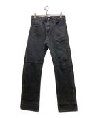 LEVI'Sリーバイス）の古着「517ブーツカットデニムパンツ」｜ブラック