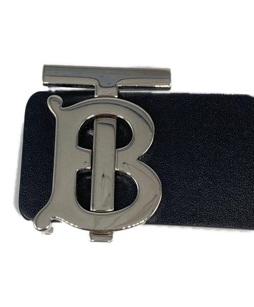 BURBERRY（バーバリー）BURBERRY (バーバリー) TBバックルベルト ブラックの古着・服飾アイテム