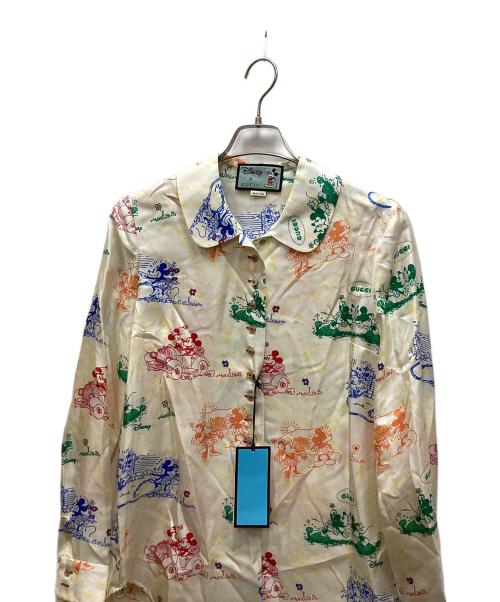 GUCCI（グッチ）GUCCI (グッチ) パジャマシャツ アイボリー サイズ:40の古着・服飾アイテム