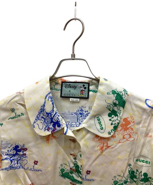 GUCCI（グッチ）GUCCI (グッチ) パジャマシャツ アイボリー サイズ:40の古着・服飾アイテム