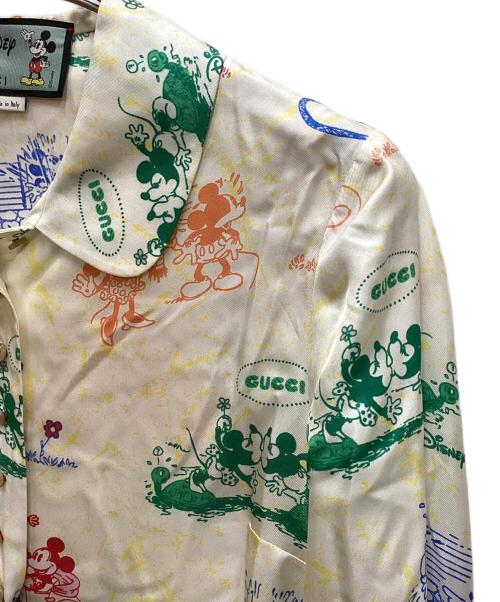 GUCCI（グッチ）GUCCI (グッチ) パジャマシャツ アイボリー サイズ:40の古着・服飾アイテム