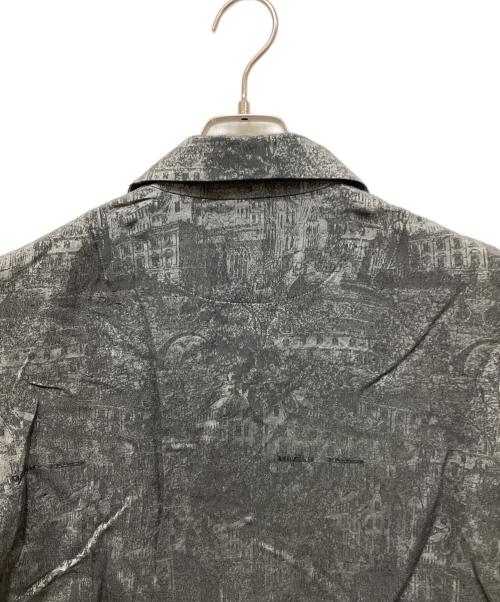 ETHOSENS（エトセンス）ETHOSENS (エトセンス) Jaquard SS shirt グレー サイズ:1の古着・服飾アイテム