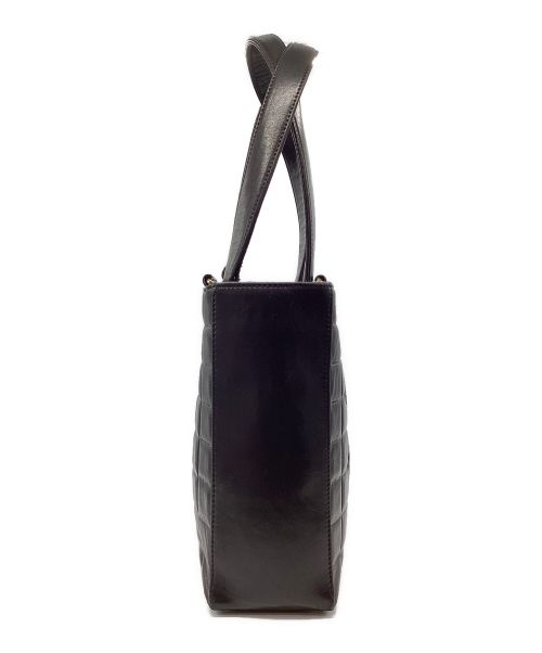 CHANEL（シャネル）CHANEL (シャネル) CHOCO BAR TOTE/チョコバートートバッグ ブラックの古着・服飾アイテム